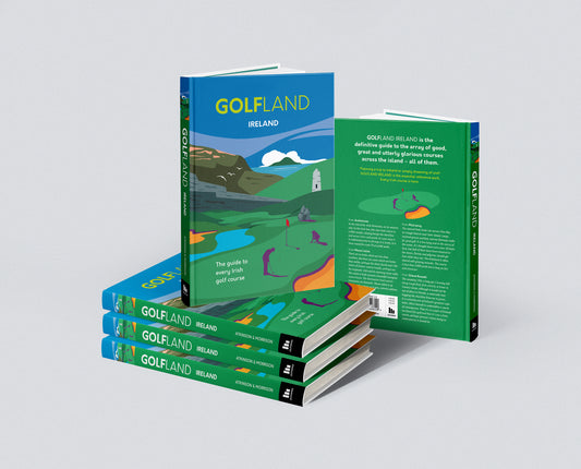 GOLFLAND IRELAND, hardback book