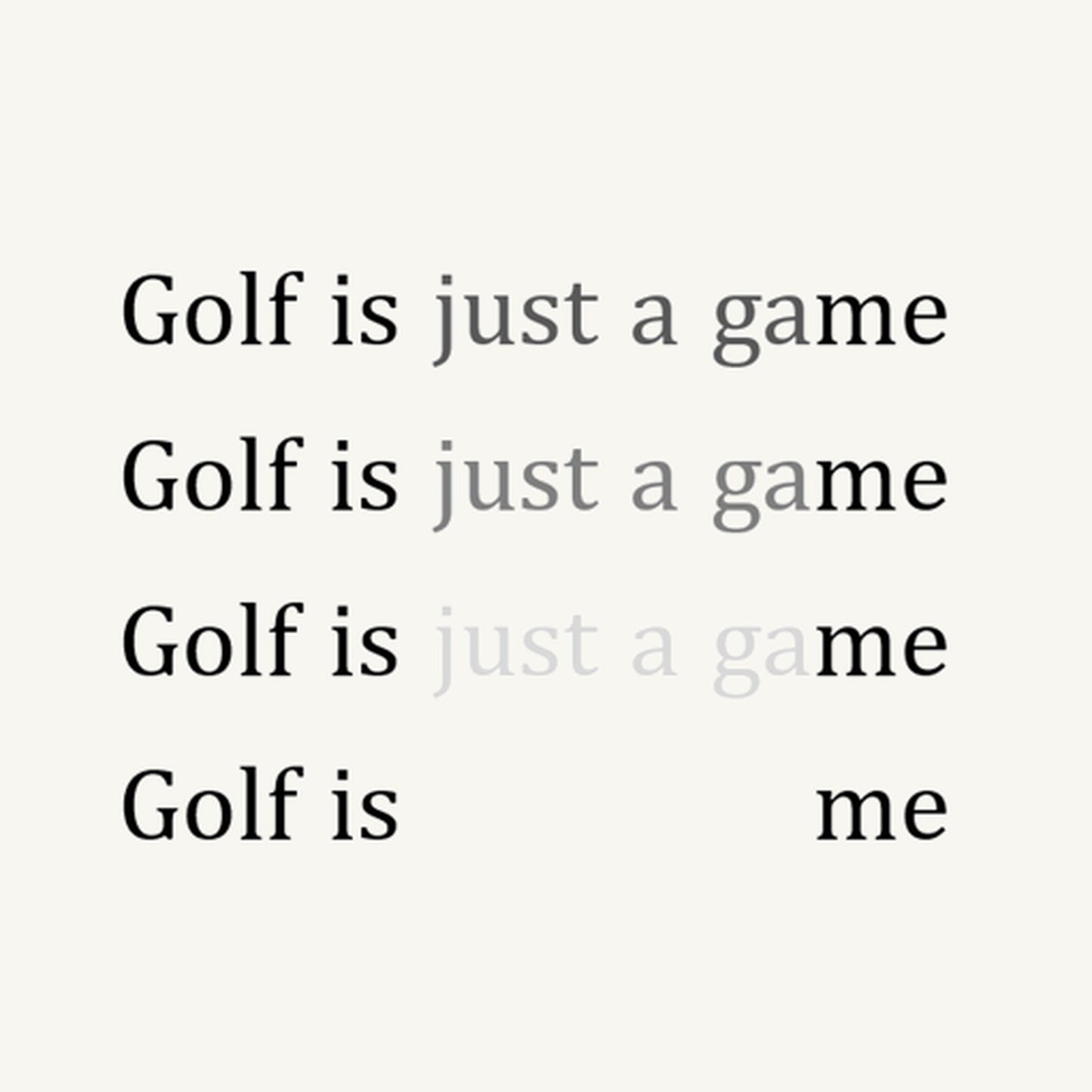 Just a Game