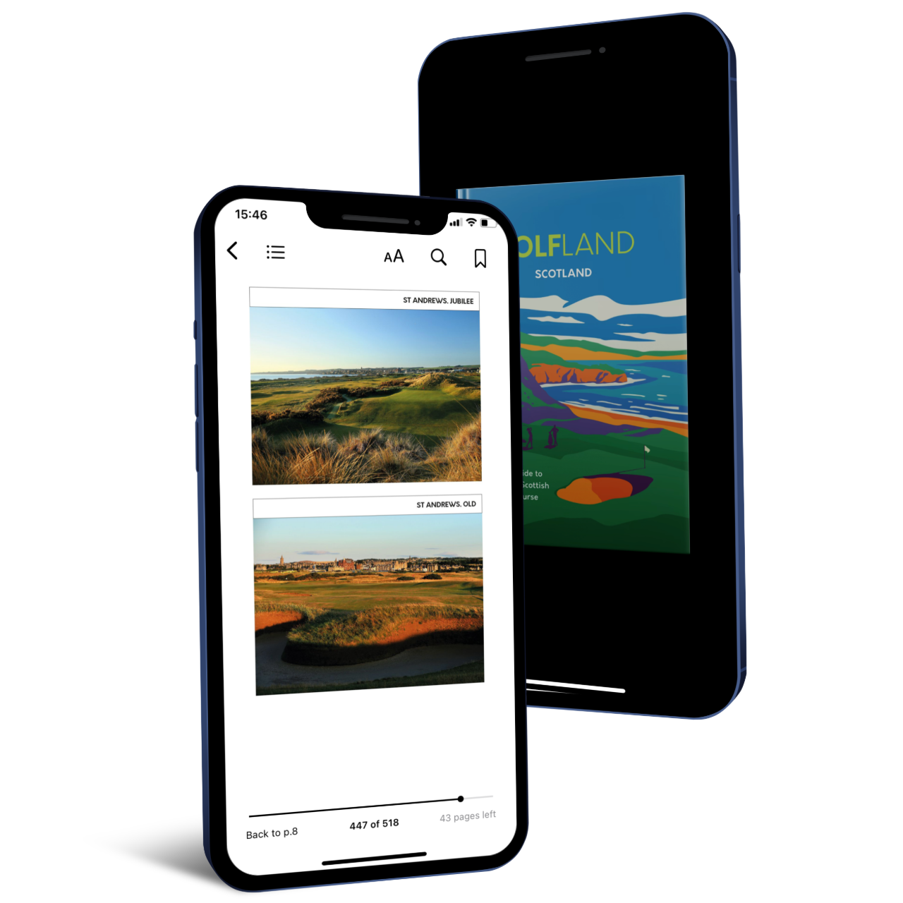 GOLFLAND SCOTLAND, ebook