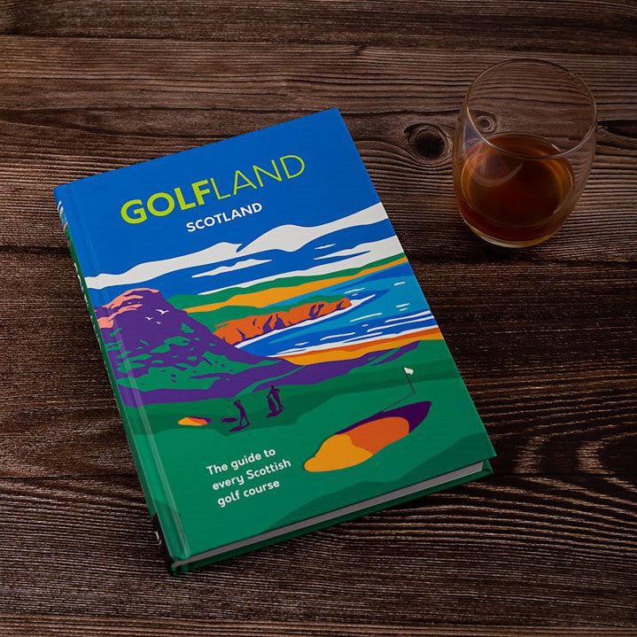 GOLFLAND SCOTLAND, hardback book