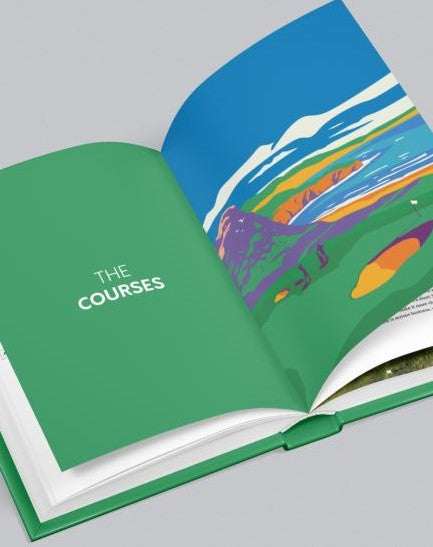 GOLFLAND SCOTLAND, hardback book