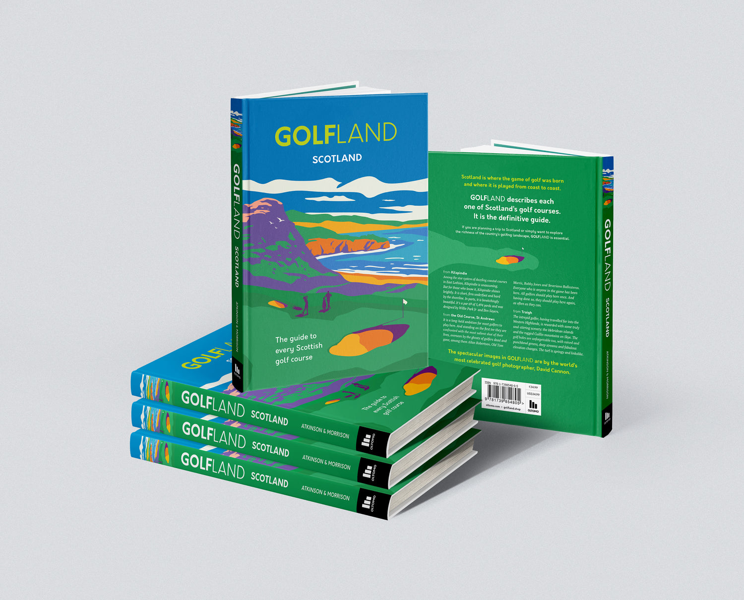 GOLFLAND - Scotland, book