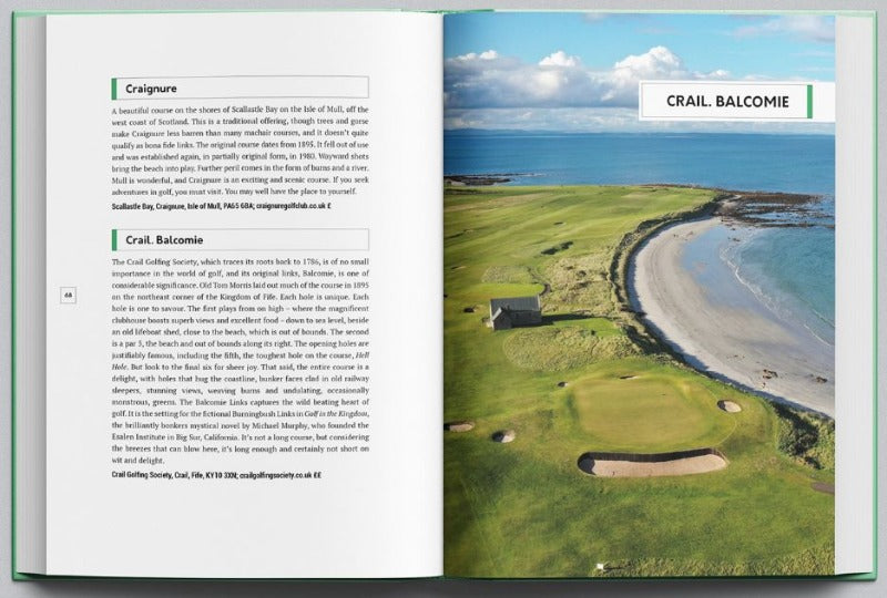 Scottish golf courses book